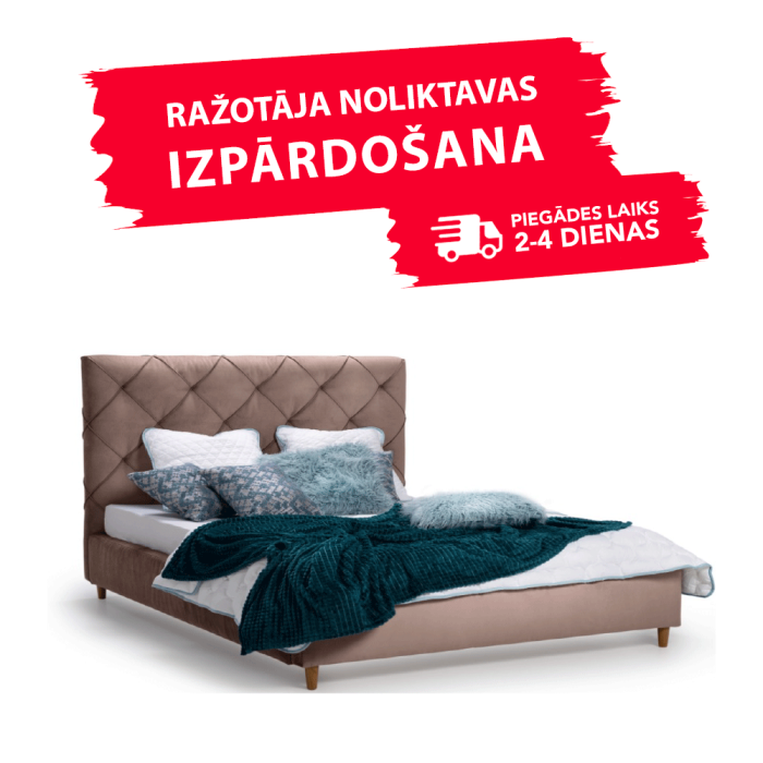 Voodi BEE (160 x 200cm)(Tootja ladu)